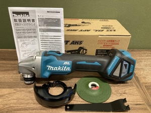 021■未使用品■makita　マキタ 100㎜充電式ディスクグラインダ GA412DZ