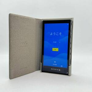 SONY WALKMAN NW-A105 40周年記念モデル デジタルオーディオプレーヤー ブラック ケース付き 初期化済み Aシリーズ