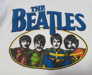 シリアスビートルズコレクター向け 激レア The Beatles 60s70s vintage shirt Tシャツ Hanes ヘインズ ビートルズ オンブック 