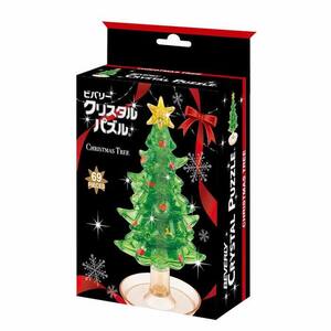 クリスタルパズル クリスマスツリー 69ピース 立体パズル / ビバリー [ 新品 ] P00