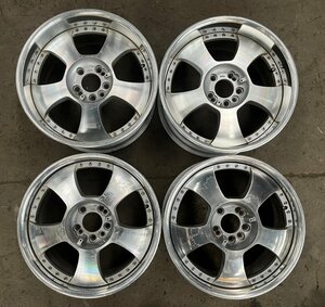 FABULOUS PROFOUND アルミホイール 18インチ 8.5J 9.5J オフセット+42 4穴 5穴 pcd114.3 ファビュレス プロファンド 【現状品】