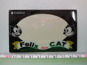 Konika Felix the CAT 写真カード作成　コニカ フリックス キャット カード作成 2枚組　非売品