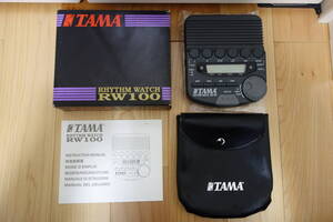 TAMA(タマ)　RHYTHM WATCH RW100(リズムウォッチ)　メトロノーム　リズムマシーン　ＲＷ１００