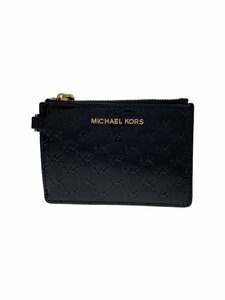 MICHAEL KORS◆カードケース/-/BLK/総柄/レディース