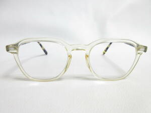 13938◆MOSCOT/ORIGINALS NYC モスコット VANTZ ヴァンツ 50□21-148 COL.CITRON/TORTOISE 度付きレンズ メガネ/眼鏡 中古 USED