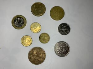 フランス 硬貨 9枚セット