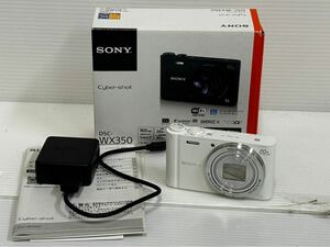 ◇【SONY ソニー】Cyber-shot DSC-WX350 コンパクトデジタルカメラ ホワイト