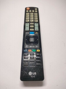 動作品 LG リモコン AKB73615340 (32LS3500 26LS3500用)