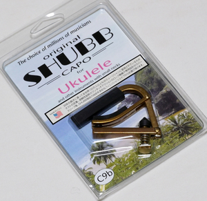 シャブ ウクレレ用カポタスト シルバー SHUBB CAPO for Ukulele C9b Made In USA