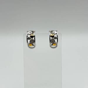 TASAKI タサキ　ダイヤイヤリング　750　7.8ｇ（シリコン込み）　0.12　0.12