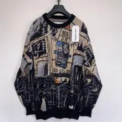 【WACKOMARIA】BASQUIAT KNITSWEAT／新品タグ付／送料込