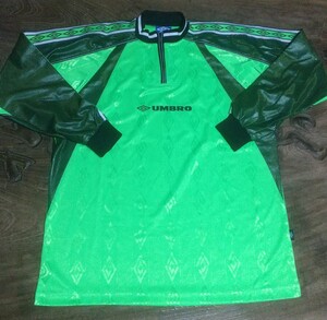 値下げ交渉 UMBRO キーパーシャツ 98-99 マンチェスターユナイテッド 型 検/1998 1999 MANCHESTER UNITED GK KEEPER JERSEY SCHMEICHEL Y2K