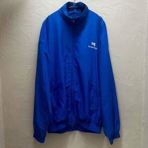 BALENCIAGA バレンシアガ 658877 TKO48 NEW LOGO TRACKSUIT JACKET ジャケット ブルー size44 【代官山09】