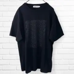 【THE SHOP TK 】　メンズTシャツ　ブラック　ロゴ入　(Ｌサイズ)