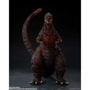 【中古】[FIG] S.H.MonsterArts(モンスターアーツ) ゴジラ(2016) 第4形態 夜間戦闘Ver. シン・ゴジラ 完成品 可動フィギュア バンダイスピ