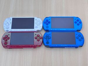 SONY ソニー PSP PSP-3000 3台/PSP-2000 1台　FF ディシディア　20th Anniversary Limited 