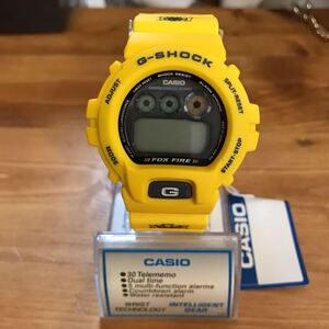 未使用 CASIO G-SHOCK DW-6900H-9 イエロー FOX FIRE