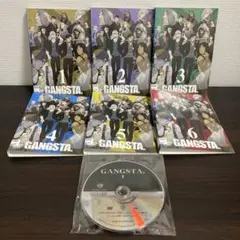 GANGSTA.  DVD全６巻セット