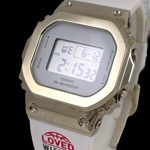 24E075　カシオ　CASIO　GM-S5600G-7JF　G-SHOCK　ジーショック　ボーイズ腕時計　動作品　クオーツ　ダブルリーグベルト　デジタル　1円～