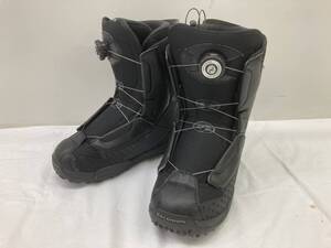 ★◆【USED】SALOMON スノーボード ブーツ DEFCON BOA 26.5cm ブラック スノボ サロモン 100サイズ