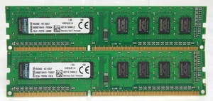 Kingston DDR3L-1600　PC3L-12800　KVR16LN11/4 4GB×2枚　計8GB　