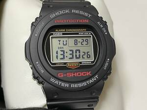 カシオ CASIO Gショック G-SHOCK 丸型ベーシックモデル DW-5750E-1JF 展示未使用品