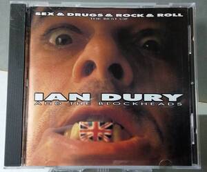 ★ イアン・デュリー＆ザ・ブロックヘッズ『 SEX & DRUGS & ROCK & ROLL ～ THE BEST OF 』IAN DURY AND THE BLOCKHEADS ★