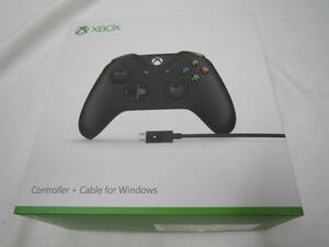 ●中古●マイクロソフト ゲームコントローラー Bluetooth/有線接続/xbox one/Windows対応 PC用USBケーブル同梱 4N6-00003 管理番号６３２