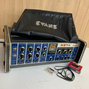 【G-3】 EVANS NOVA 400 エフェクター テープエコー ディレイ エヴァンス 動作不良多数 使用不可 要修理 ジャンク 2435-108