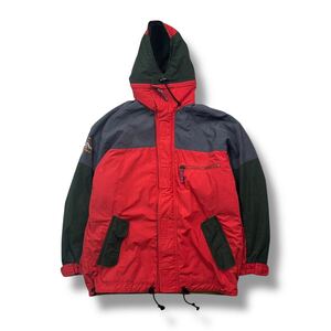 DESCENTE デサント スキージャケット マウンテンパーカー レッド O アウトドア