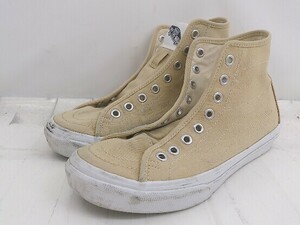 ◇ VANS ヴァンズ SK8-HI スケートハイ スニーカー シューズ サイズ24.0cm ベージュ レディース E