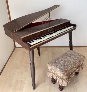 （2029M）Grand Piano グランドピアノ　レトロピアノ　ミニピアノ　相調　当時物　昭和レトロ　玩具　ピアノ　時代