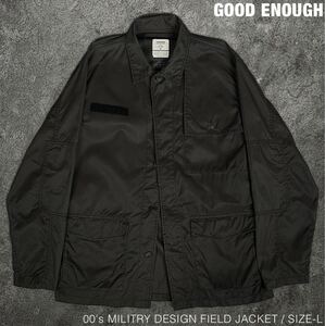 GOOD ENOUGH 00s ミリタリージャケット グッドイナフ 藤原ヒロシ jacket フィールドジャケット