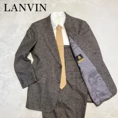 【極美品】ランバン　LANVIN  スーツ　セットアップ　M カシミヤ