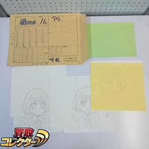 mBM079b [人気] アニメ 東京ミュウミュウ 2002年版 第16話 カット94 いちご 原画 動画 レイアウト 修正 タイムシート等 | ホビー H