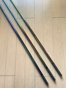 ★特別企画★　レインボーメッキ　超長尺対応可能　竿掛け　全長290cm　二本半物　ヘラブナ用品　へら用品　カーボン製