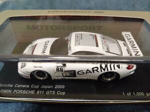 1/43 SPARK 2009年ポルシェカレラカップジャパン　GARMINポルシェ911GT3#88 塙翔