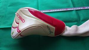 ★★スリクソン SRIXON amica ヘッドカバー　1W用 （白×赤）E39