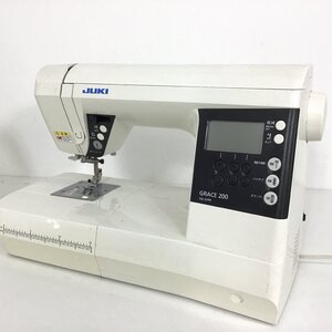 JUKI　ジューキ　コンピューターミシン　ハンドクラフト　HZL-G200　ジャンク品　部品取り【同梱不可/売り切り/タカギ11-58】