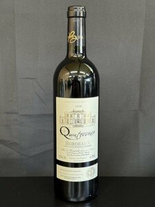 未開栓　Quintessence Bordeaux　カンテサンス ボルドー　2009年　750ml　13.5％