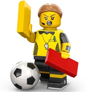 即決　新品　未使用　LEGO レゴ 71037 ミニフィグ シリーズ 24　サッカー審判　ミニフィギュア