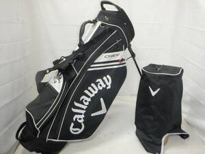 １円～★Callaway★CHEV★キャロウェイ★9.0型★軽量★中古★美品★スタンド(BK)ゴルフ キャディバック