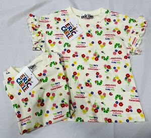 ★3815*激安sale!!新品 こども服 　半袖Tシャツsize90　1枚★ERIC CARLE/絵本/はらぺこあおむし