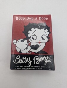 送料無料 未使用品 当時物 ベティちゃん BETTY BOOP トランプ ゲーム card Games 旅行 カードゲーム 手品 Boop Oop A Doop