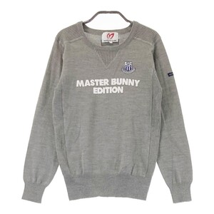 【1円】MASTER BUNNY EDITION マスターバニーエディション ニット セーター グレー系 2 [240101350181]