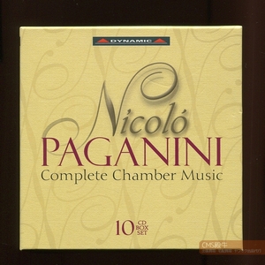 CMS2411-2015＞DYNAMIC●パガニーニ四重奏団他／パガニーニ：室内楽作品全集 1992-2007年録音
