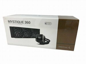 MFG75186相 ★未開封★ DeepCool ディープクール MYSTIQUE 360 R-LX750-BKDSNMP-G-1 水冷CPUクーラー 直接お渡し歓迎