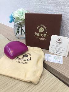 【美品!!】peroni ペローニ 超最高級コインケース(小銭入れ) 41477 イタリア製 レザー 未使用品