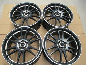 Advanti　18×7.5Ｊ　+50　5Ｈ/100　中古ホイール4本セット