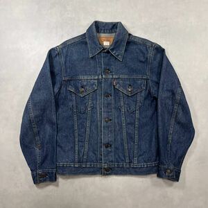 LEVI’S リーバイス 70505 0217 デニムジャケット ケアタグ USA 36 ボタン裏 527 ヴィンテージ 60s 70s BIGE 1st 2nd 3rd 4th 濃紺 移行期